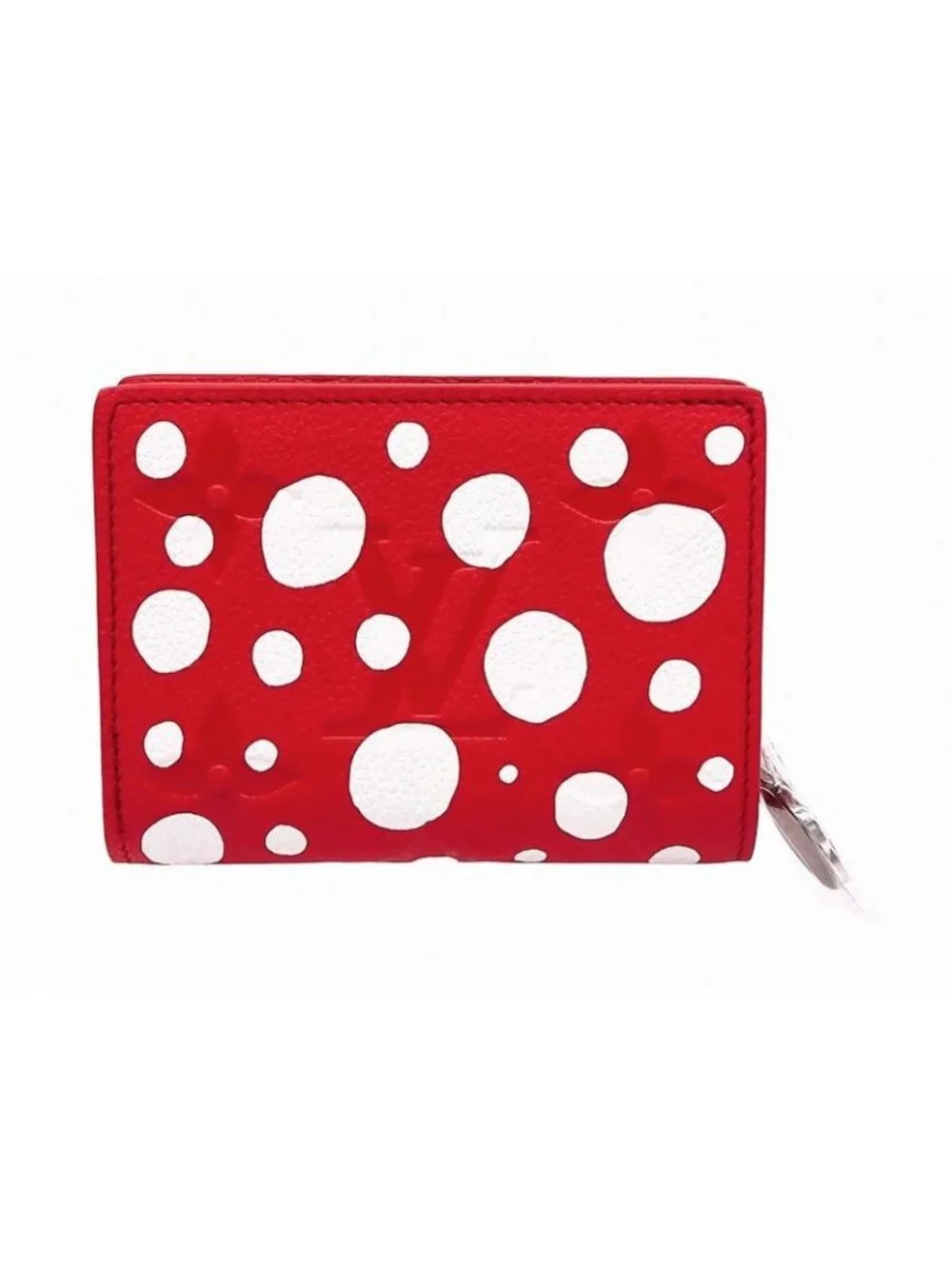 Louis Vuitton Lvyk Portefeuille Clair A Monogram Empreinte Yayoi Kusama
